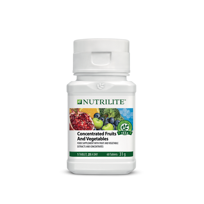 NUTRILITE™ Concentrated Fruits and Vegetables - 60 tablets - Vitamins ...